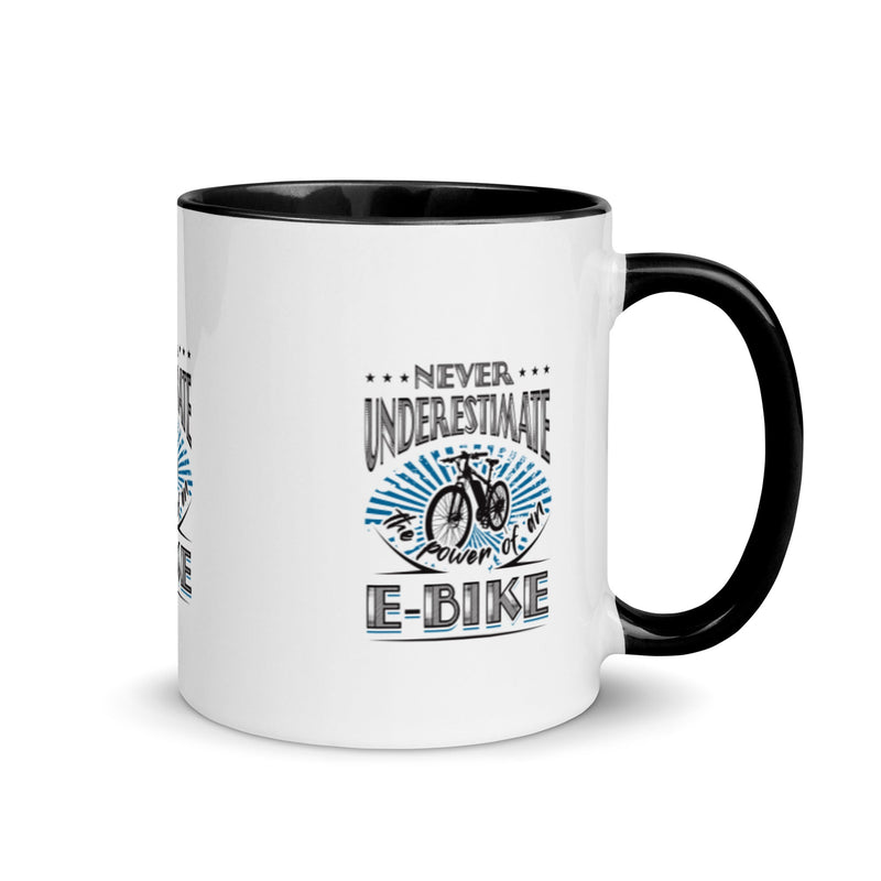Never Underestimate the Power of an E-bike Coffee Mug with Color Inside