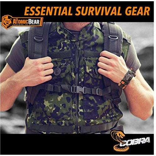 Outdoor Tactical Paracord Bracelet (2PCS)