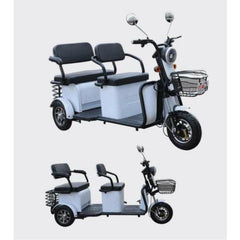 Pushpak 4000 48V/35Ah 650W Bariatric 3-Wheel Mobility Scooter