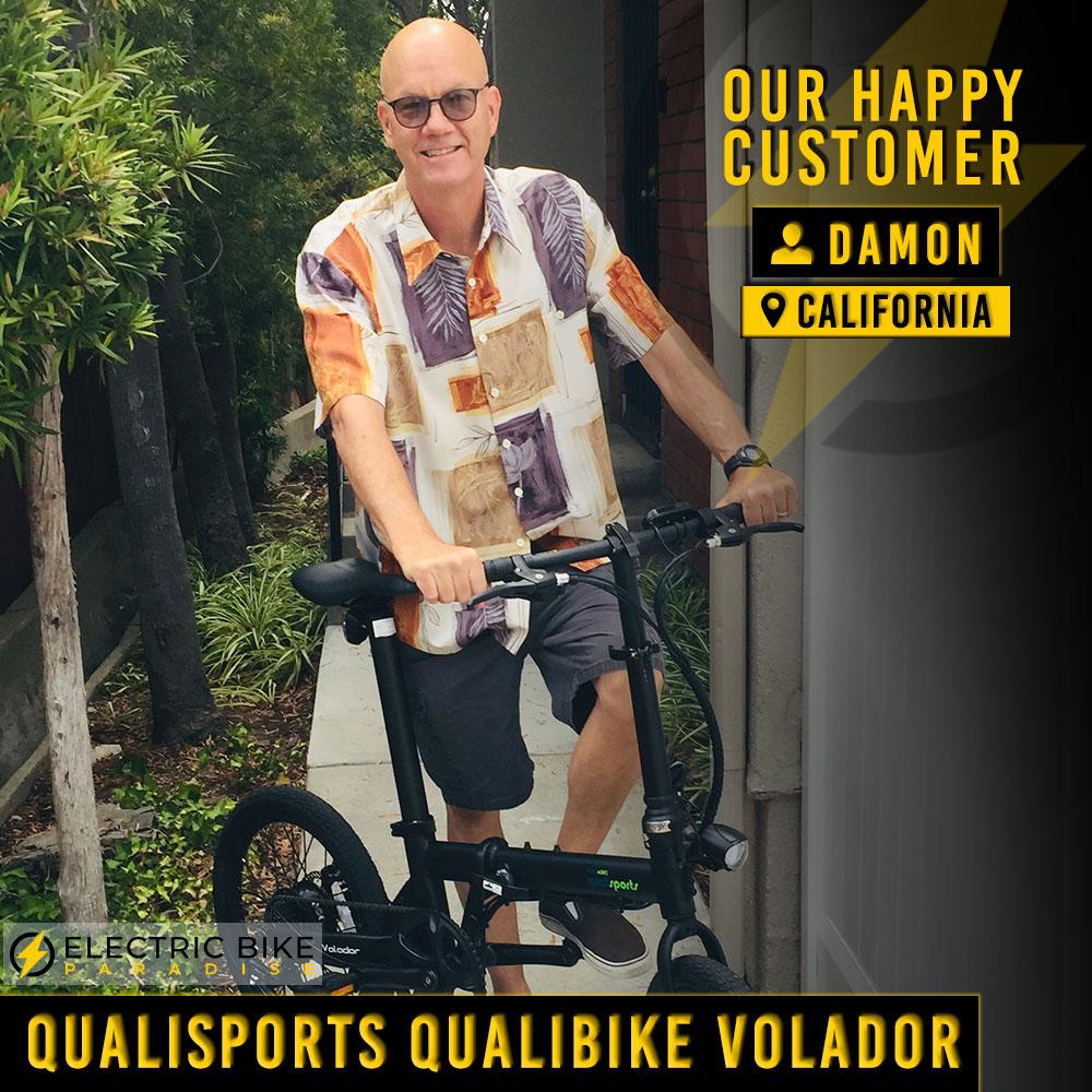 QualiSports Qualibike Volador 36V/7Ah 350W Folding Electric Bike QSEB02 –  Electric Bike Paradise