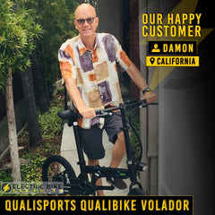 QualiSports Qualibike Volador 36V/7Ah 350W Folding Electric Bike QSEB02