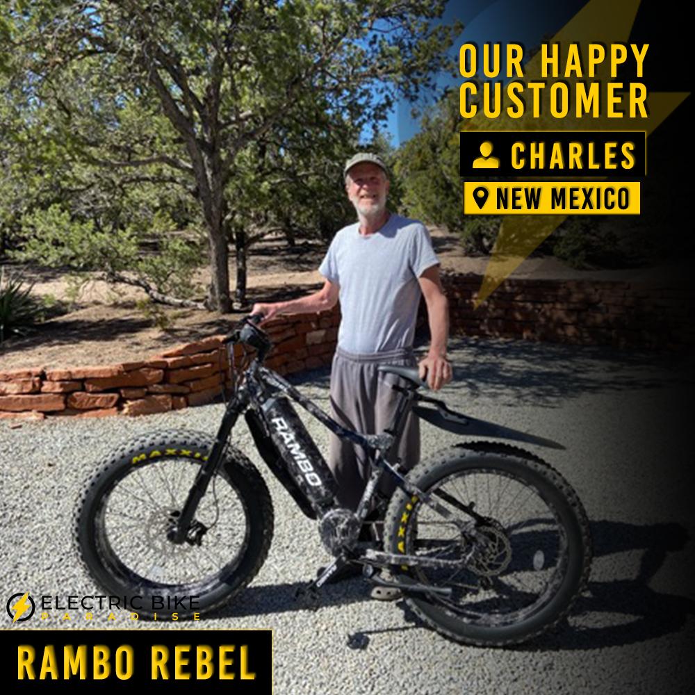 Rambo Rebel 48V/21Ah 1000W Fat Tire Electric Hunting Bike 1000 XPC 2021 Model