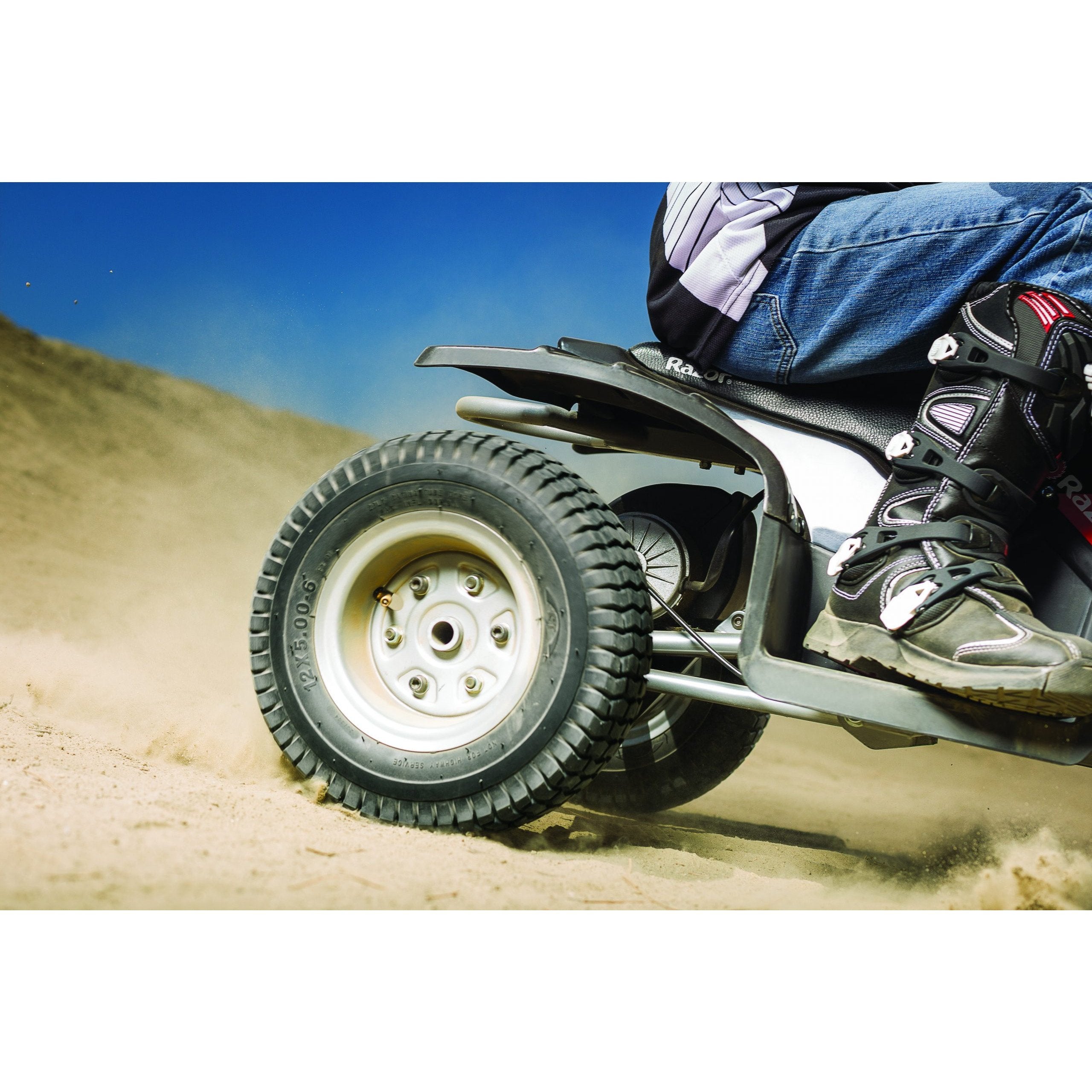 Razor Dirt Quad 24V Four-Wheeled Off-Road Kids Electric ATV RZ-DQ