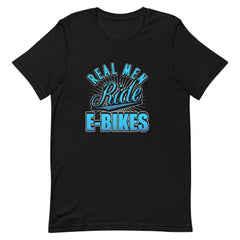Real Men Ride E-bikes Bella + Canvas 3001 Women's T-shirt
