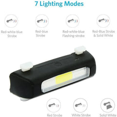 Rechargeable 7-Modes Bicycle Taillight