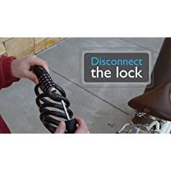 Resettable Combination Code Bike Lock (6FT)