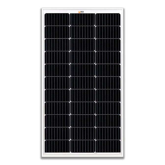 Rich Solar 100W 12V Monocrystalline Solar Panel