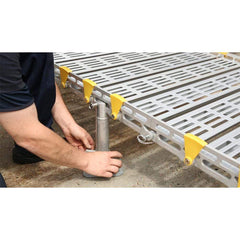 Roll-A-Ramp Modular Portable Ramp With Loop End Handrail On One Side M30-5-1L