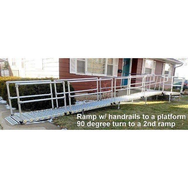 Roll-A-Ramp Modular Portable Ramp Without Handrail M30-5-0