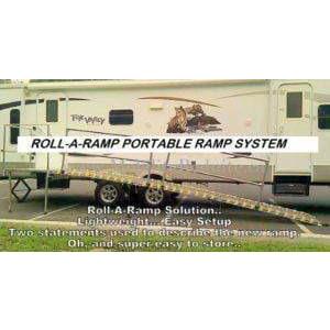 Roll-A-Ramp RV and Trailer Portable Ramp RV#1