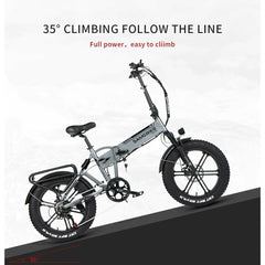 Samebike XWXL09 48V/10Ah 500W Folding Fat Tire Electric Bike
