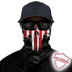 Seamless Neck Gaiter Shield Scarf Bandana Face Mask Seamless UV Protection for Motorcycle Cycling Riding Running Headbands