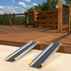 Silver Spring 7' Adjustable Wheelchair Telescoping Track Ramps