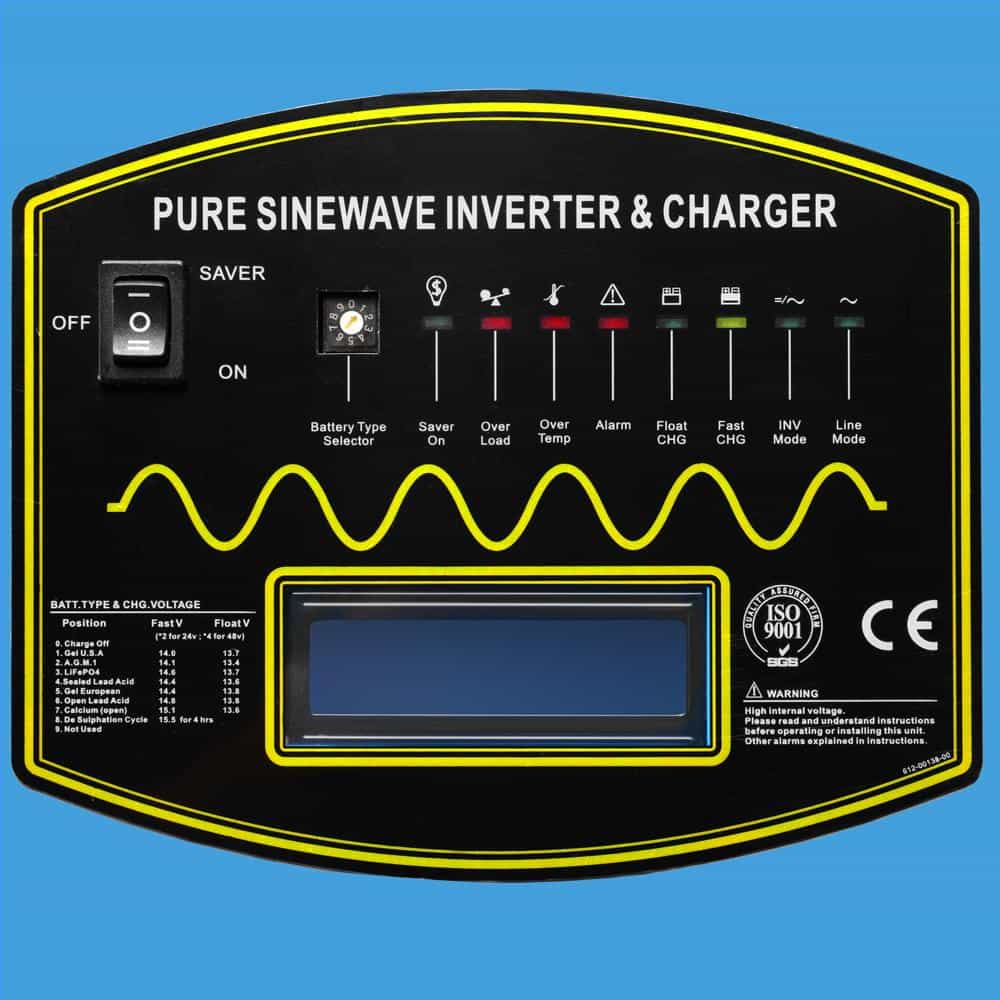 SunGoldPower 18000W 48V Split Phase Pure Sine Wave Solar Inverter Charger