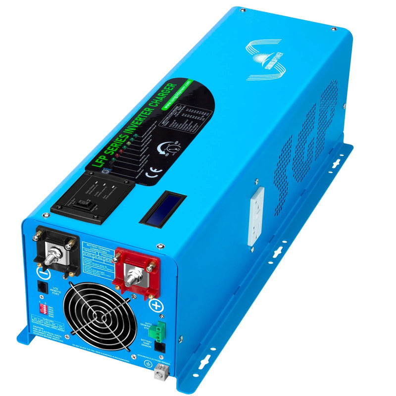 SunGoldPower 4000W DC 12V Pure Sine Wave Inverter with Charger