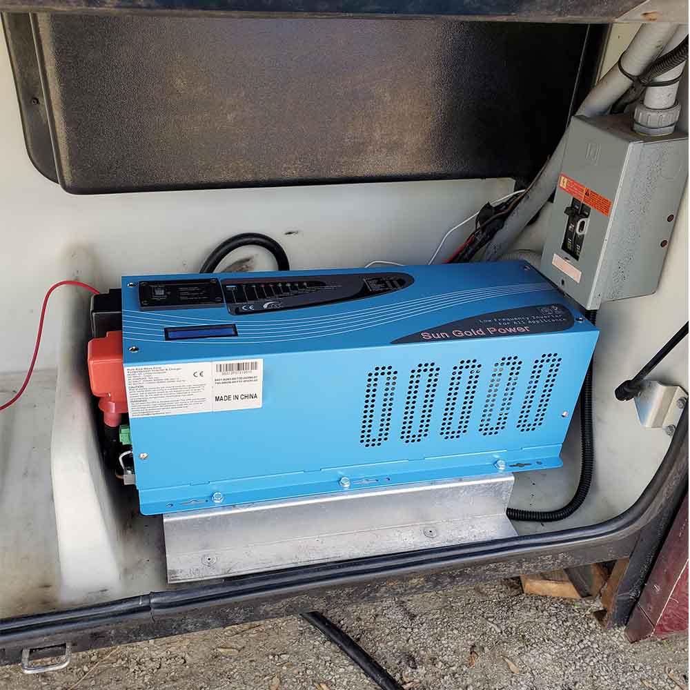 SunGoldPower 4000W DC 48V Pure Sine Wave Inverter with Charger