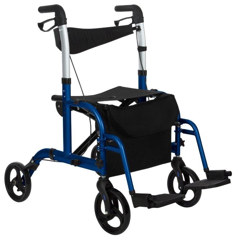 Vive Health Hybrid Wheelchair Rollator