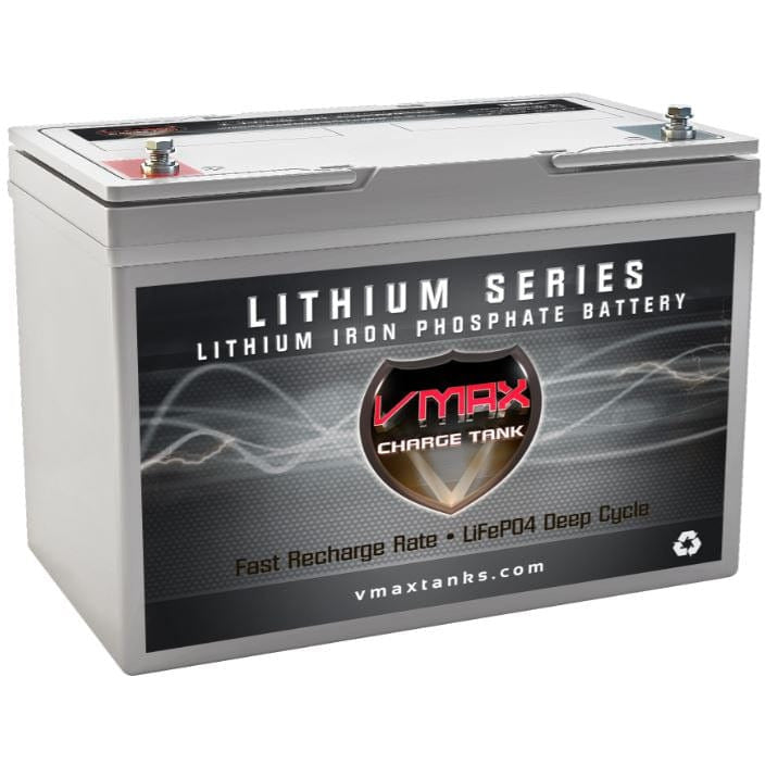 Vmaxtanks LFP27-12100 12.8V/100Ah LiFePO4 Deep Cycle Battery