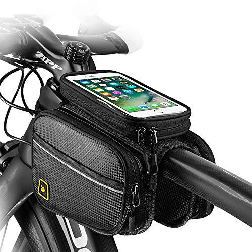 Bike Phone Front Frame Bag Bicycle Bag Waterproof Bike Phone Mount