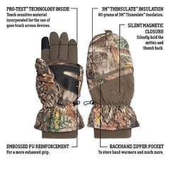 Winter Hunting Camouflage Mittens
